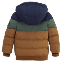 First Instinct Winter Jacket Fiow 9 Colour Block (PFC-free, water and windproof) brown Toddlers